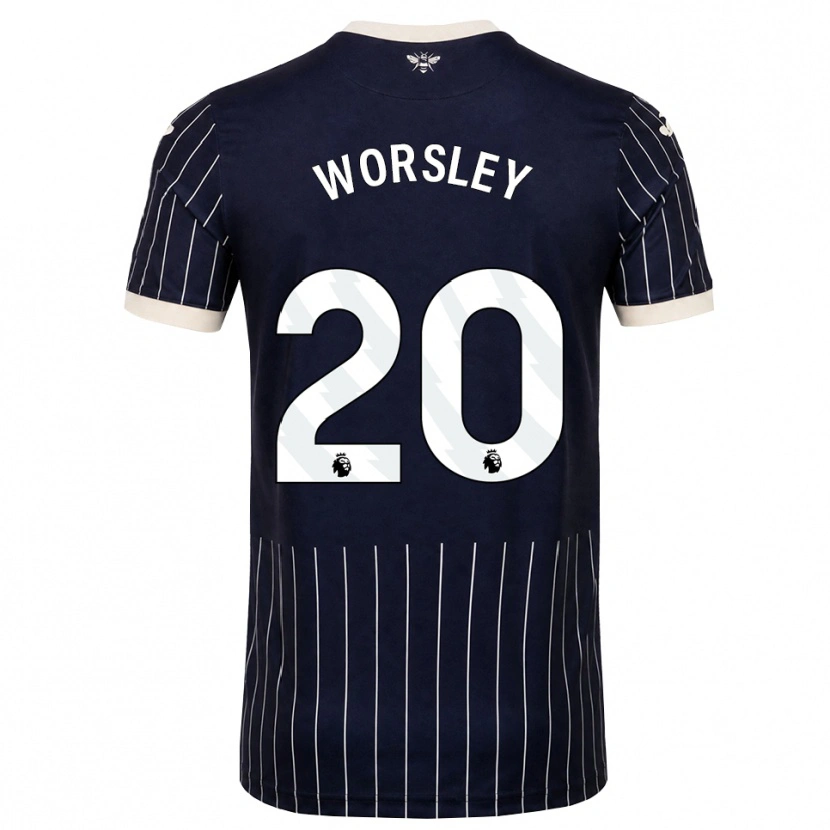 Danxen Heren Freya Worsley #20 Zwart Wit Uitshirt Uittenue 2026/27 T-Shirt België