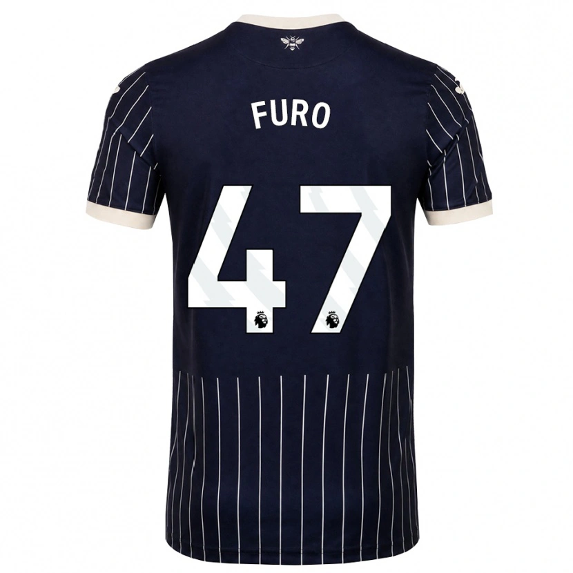 Danxen Heren Kaye Furo #47 Zwart Wit Uitshirt Uittenue 2026/27 T-Shirt België