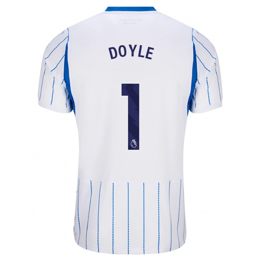 Danxen Heren Liam Doyle #1 Hemelsblauw Wit Uitshirt Uittenue 2026/27 T-Shirt België