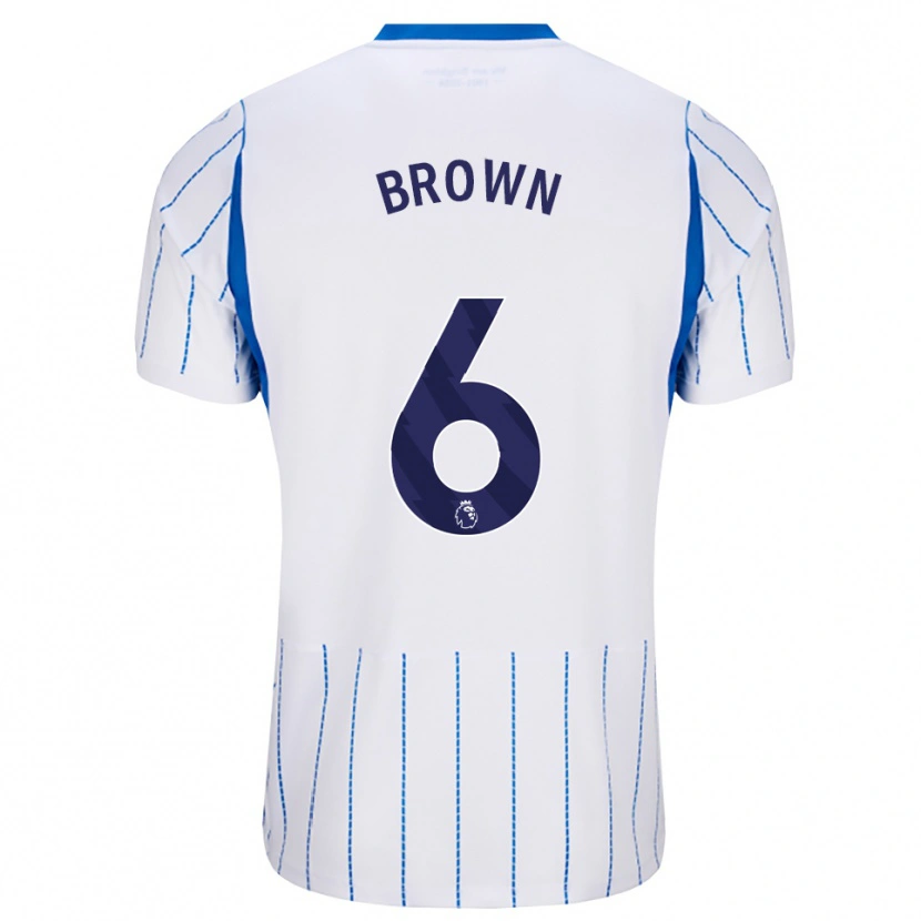 Danxen Heren Harrison Brown #6 Hemelsblauw Wit Uitshirt Uittenue 2026/27 T-Shirt België