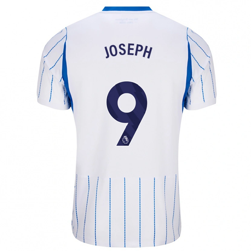Danxen Heren Valentin Joseph #9 Hemelsblauw Wit Uitshirt Uittenue 2026/27 T-Shirt België