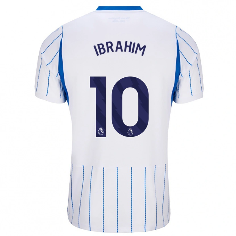 Danxen Heren Younes Ibrahim #10 Hemelsblauw Wit Uitshirt Uittenue 2026/27 T-Shirt België