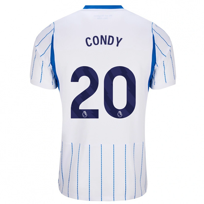Danxen Heren Chris Condy #20 Hemelsblauw Wit Uitshirt Uittenue 2026/27 T-Shirt België