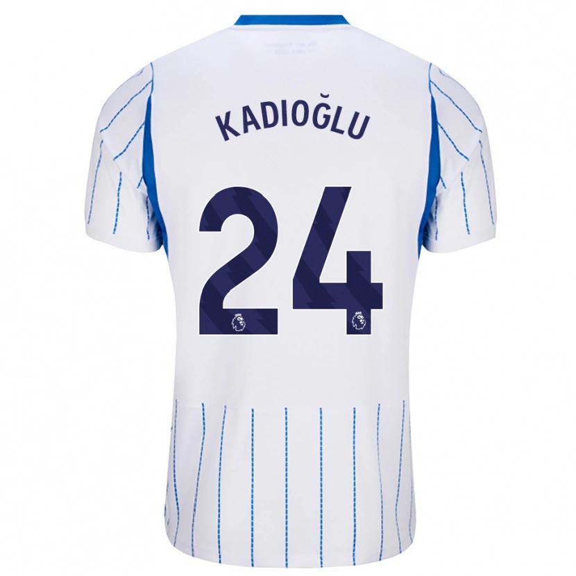 Danxen Heren Ferdi Kadıoğlu #24 Hemelsblauw Wit Uitshirt Uittenue 2026/27 T-Shirt België