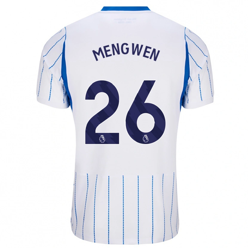 Danxen Heren Li Mengwen #26 Hemelsblauw Wit Uitshirt Uittenue 2026/27 T-Shirt België