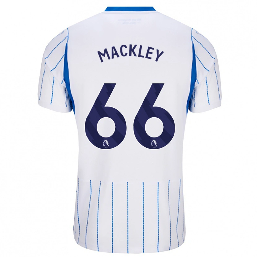 Danxen Heren Callum Mackley #66 Hemelsblauw Wit Uitshirt Uittenue 2026/27 T-Shirt België