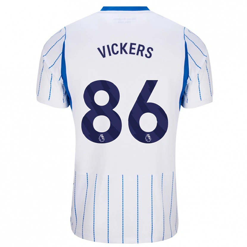 Danxen Heren Jacob Vickers #86 Hemelsblauw Wit Uitshirt Uittenue 2026/27 T-Shirt België