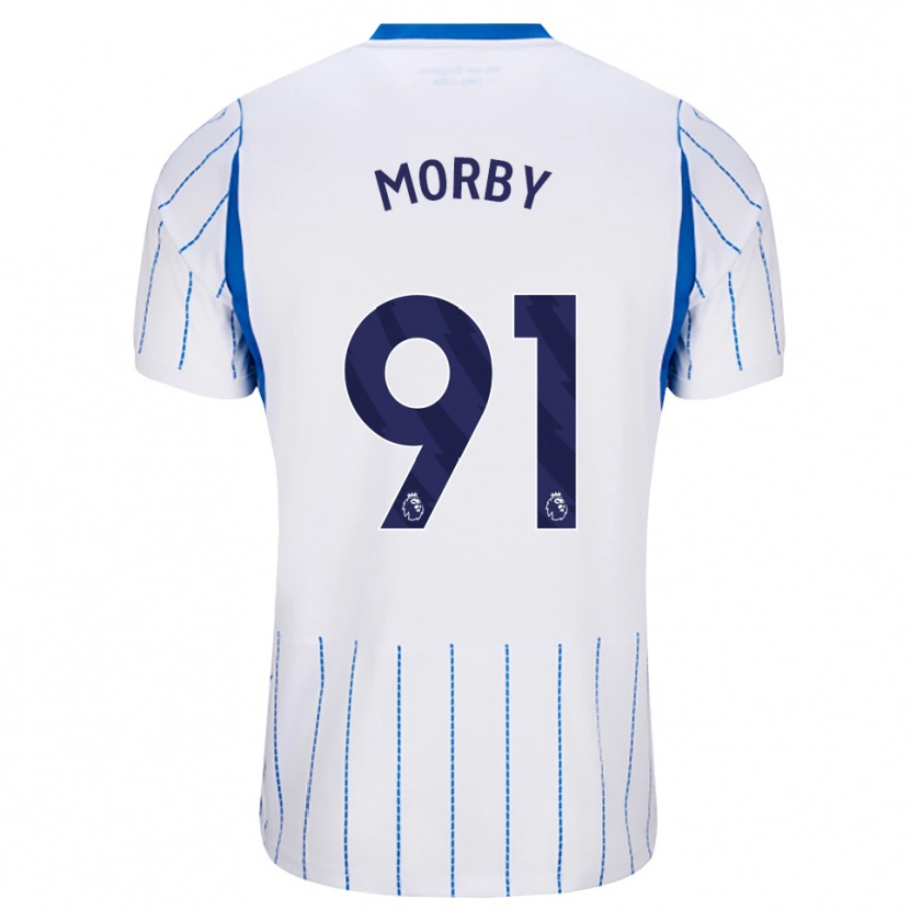 Danxen Heren Jackson Morby #91 Hemelsblauw Wit Uitshirt Uittenue 2026/27 T-Shirt België