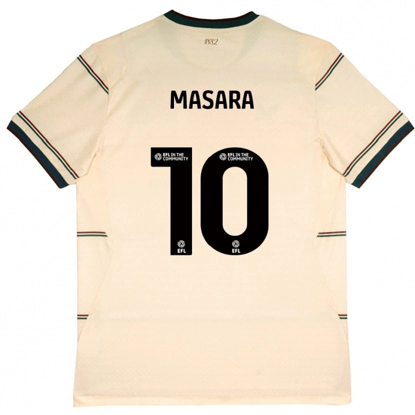 Danxen Heren Vishon Masara #10 Beige Bordeaux Uitshirt Uittenue 2026/27 T-Shirt België