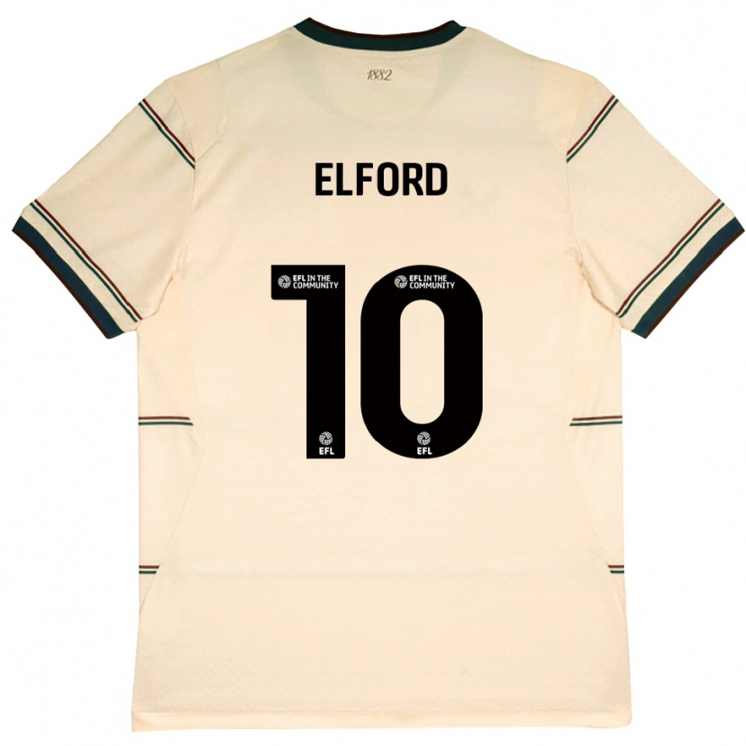 Danxen Heren Laura Elford #10 Beige Bordeaux Uitshirt Uittenue 2026/27 T-Shirt België
