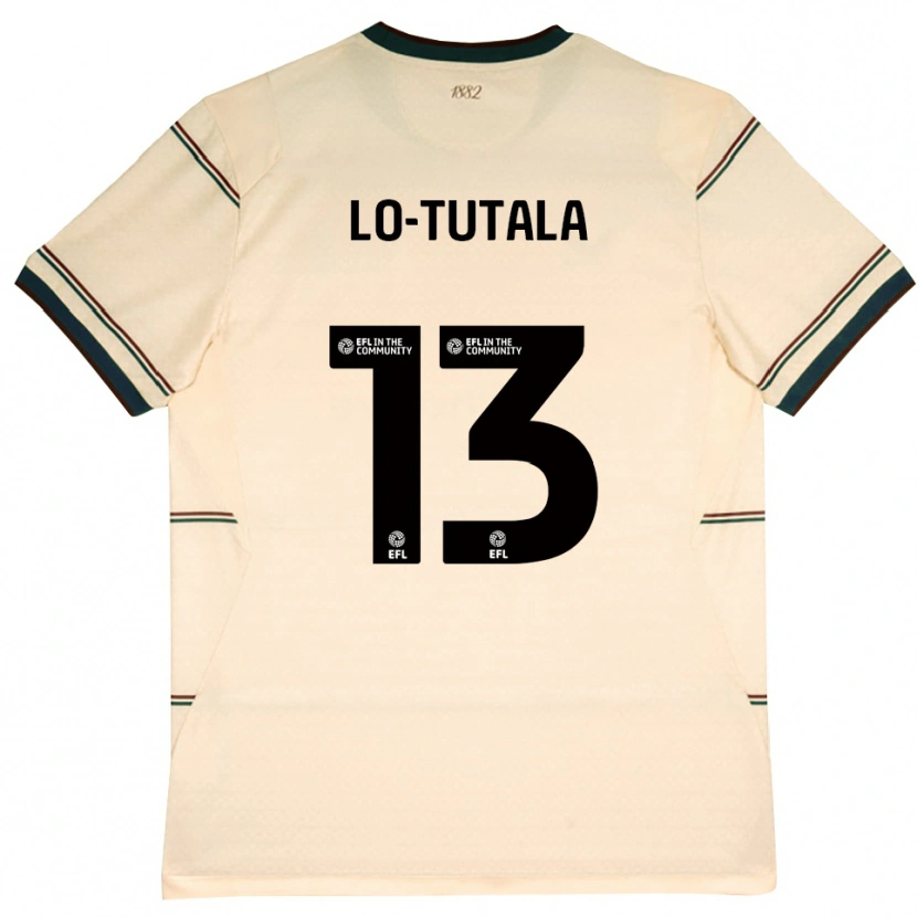 Danxen Heren Johanan Lo-Tutala #13 Beige Bordeaux Uitshirt Uittenue 2026/27 T-Shirt België