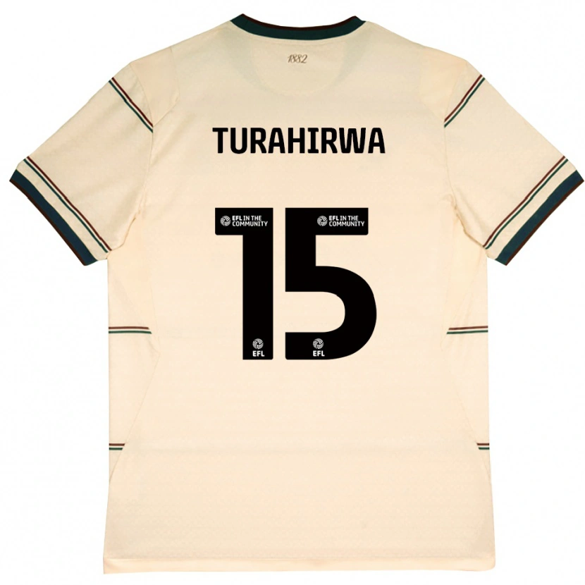 Danxen Heren Elijah Turahirwa #15 Beige Bordeaux Uitshirt Uittenue 2026/27 T-Shirt België