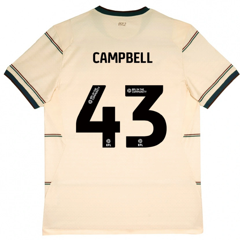 Danxen Heren Murray Campbell #43 Beige Bordeaux Uitshirt Uittenue 2026/27 T-Shirt België