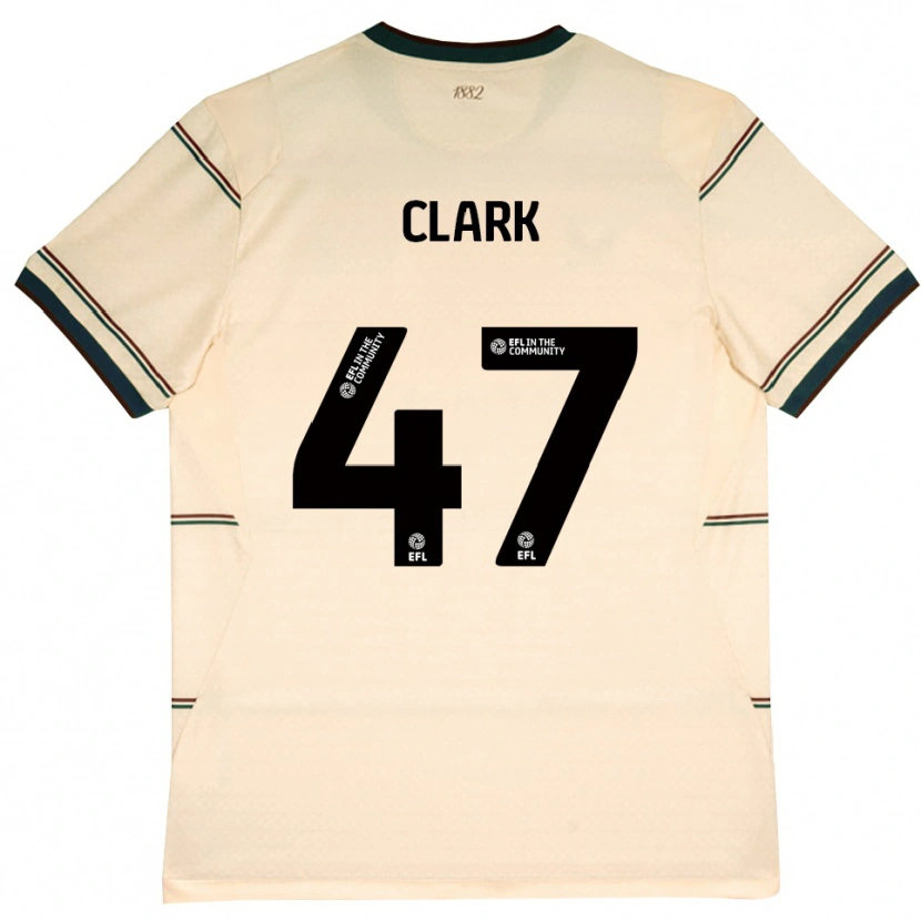 Danxen Heren Ellis Clark #47 Beige Bordeaux Uitshirt Uittenue 2026/27 T-Shirt België