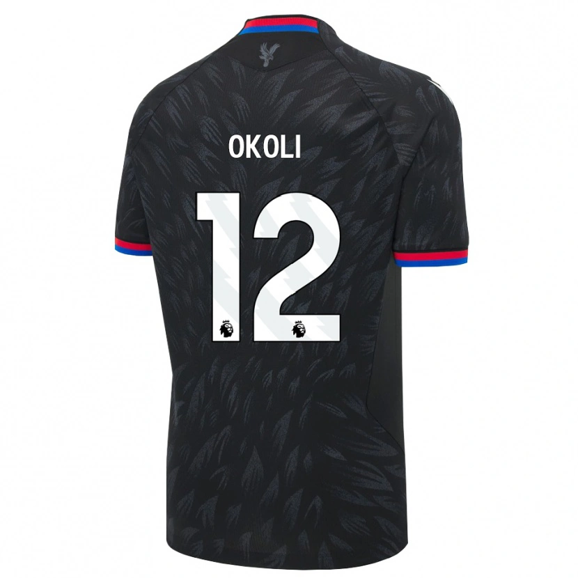 Danxen Heren Chuks Okoli #12 Zwart Blauw Rood Uitshirt Uittenue 2026/27 T-Shirt België