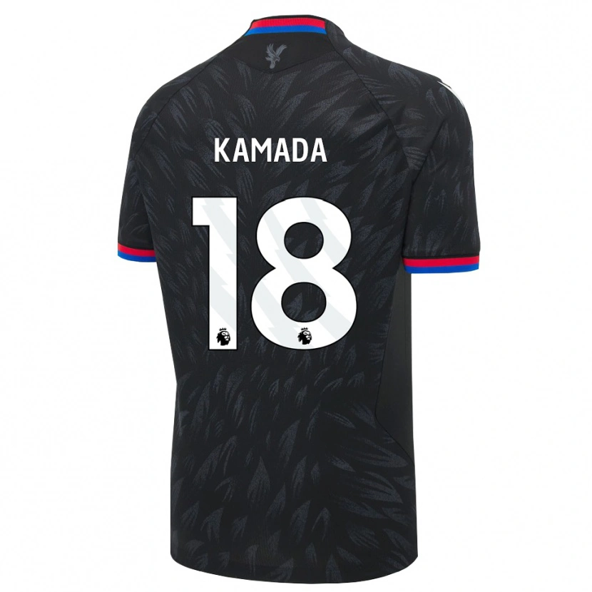 Danxen Heren Daichi Kamada #18 Zwart Blauw Rood Uitshirt Uittenue 2026/27 T-Shirt België