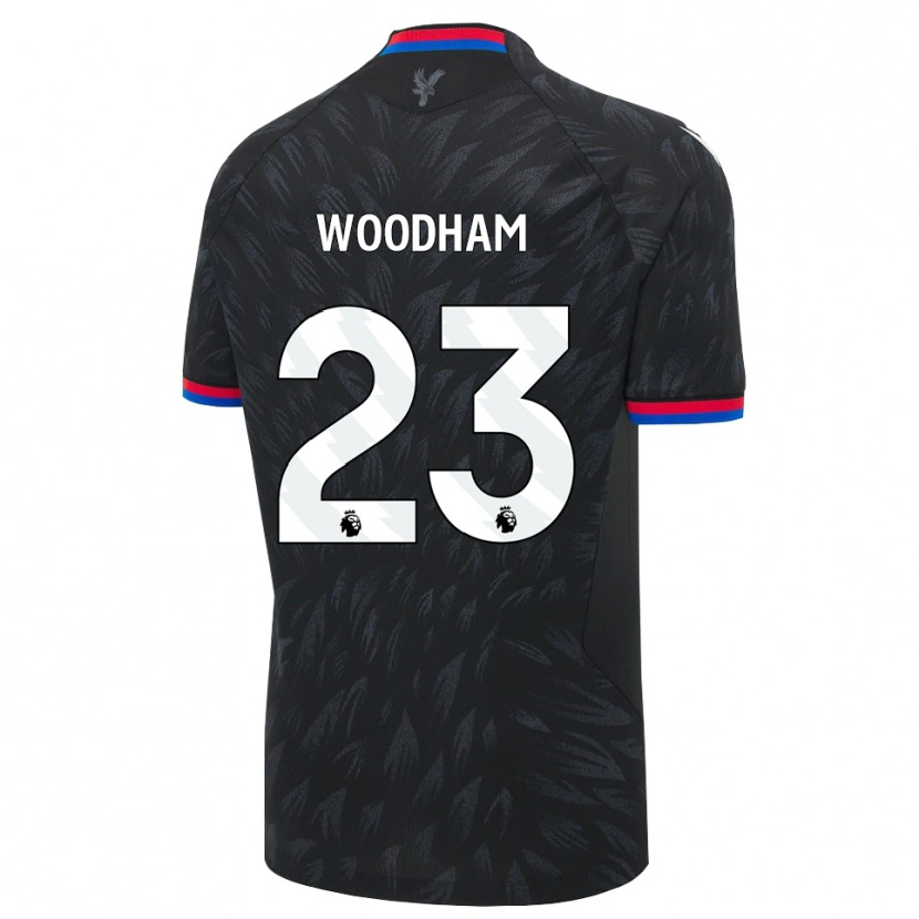 Danxen Heren Lily Woodham #23 Zwart Blauw Rood Uitshirt Uittenue 2026/27 T-Shirt België