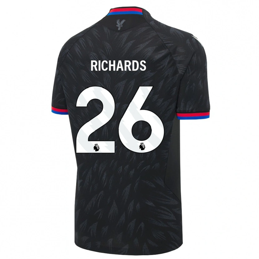 Danxen Heren Chris Richards #26 Zwart Blauw Rood Uitshirt Uittenue 2026/27 T-Shirt België