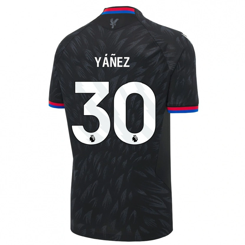 Danxen Heren Shae Yáñez #30 Zwart Blauw Rood Uitshirt Uittenue 2026/27 T-Shirt België