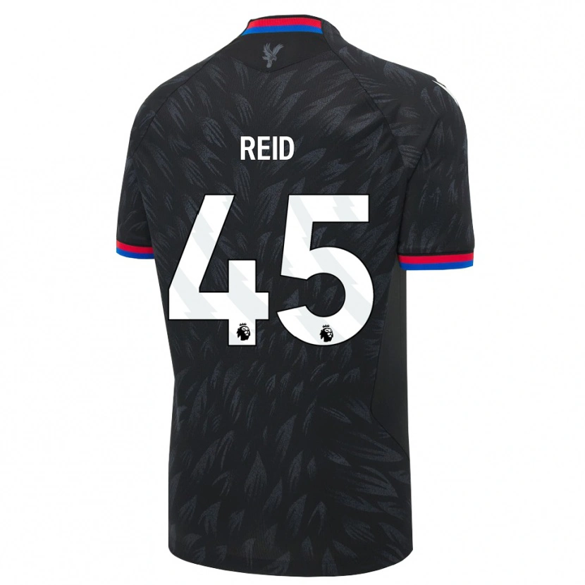 Danxen Heren Dylan Reid #45 Zwart Blauw Rood Uitshirt Uittenue 2026/27 T-Shirt België