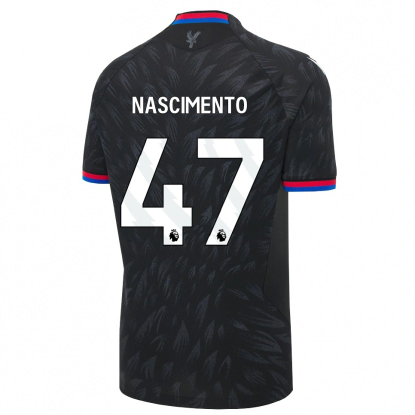 Danxen Heren Adler Nascimento #47 Zwart Blauw Rood Uitshirt Uittenue 2026/27 T-Shirt België