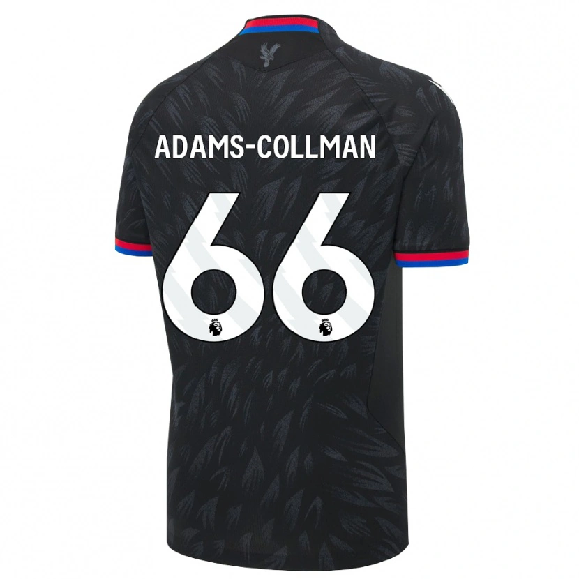 Danxen Heren Kai-Reece Adams-Collman #66 Zwart Blauw Rood Uitshirt Uittenue 2026/27 T-Shirt België
