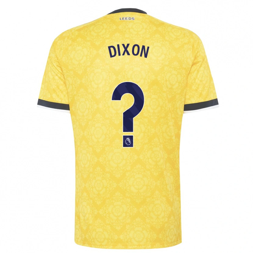 Danxen Heren Chloe Dixon #0 Geel Wit Zwart Uitshirt Uittenue 2026/27 T-Shirt België