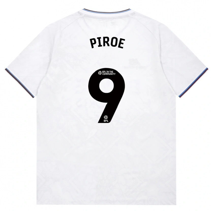 Danxen Heren Joël Piroe #9 Bordeaux Wit Uitshirt Uittenue 2026/27 T-Shirt België