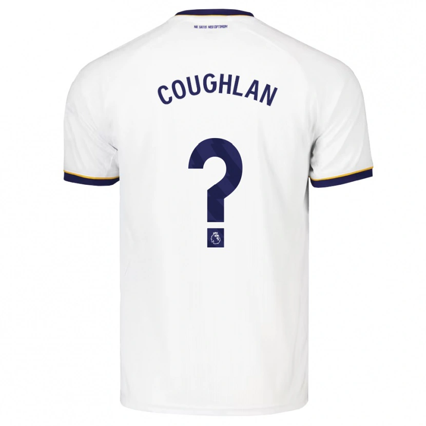 Danxen Heren Sam Coughlan #0 Middernachtblauw Wit Geel Uitshirt Uittenue 2026/27 T-Shirt België