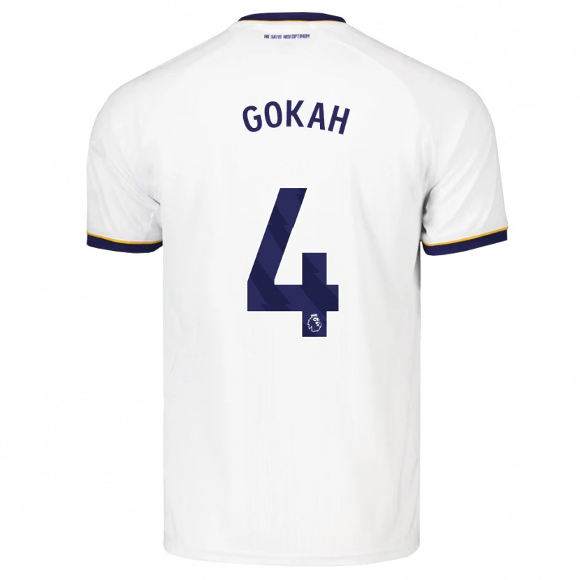 Danxen Heren Reuben Gokah #4 Middernachtblauw Wit Geel Uitshirt Uittenue 2026/27 T-Shirt België