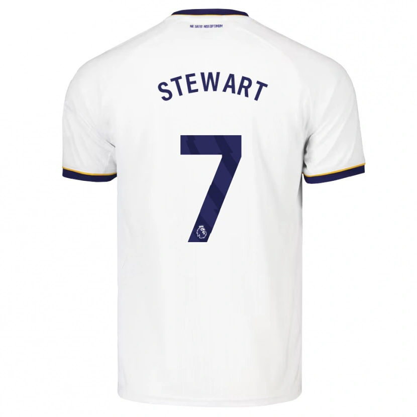 Danxen Heren Charlie Stewart #7 Middernachtblauw Wit Geel Uitshirt Uittenue 2026/27 T-Shirt België