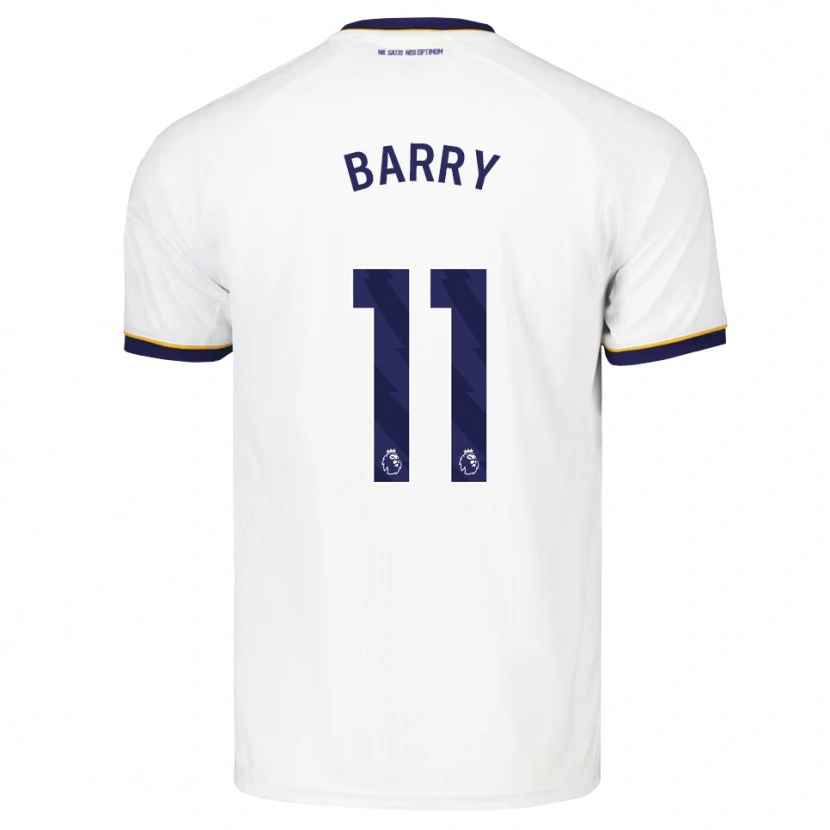 Danxen Heren Thierno Barry #11 Middernachtblauw Wit Geel Uitshirt Uittenue 2026/27 T-Shirt België