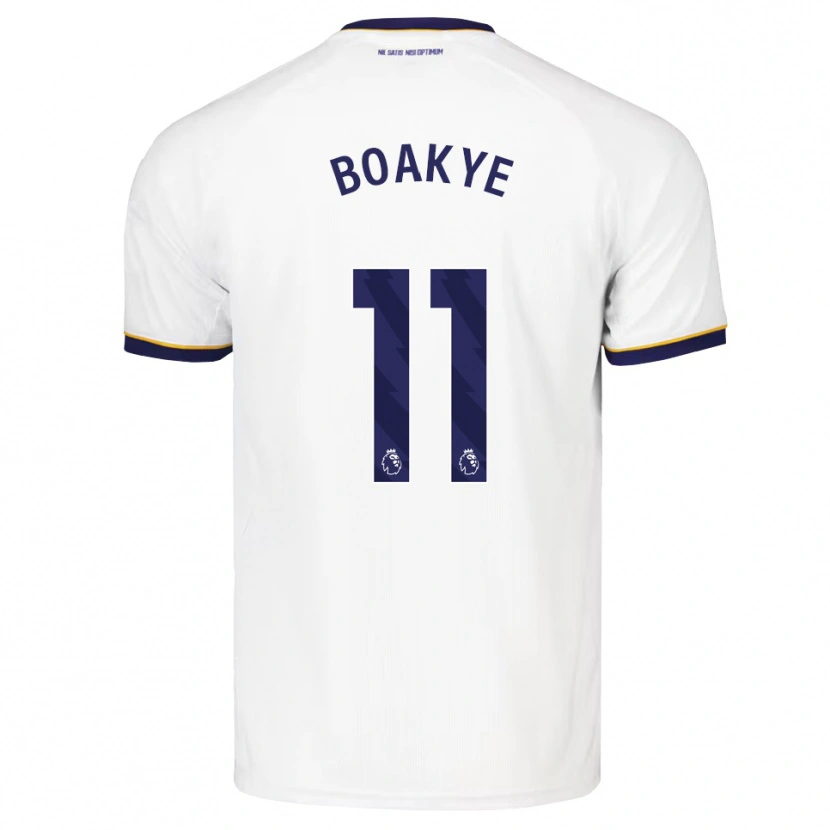 Danxen Heren Kingsford Boakye #11 Middernachtblauw Wit Geel Uitshirt Uittenue 2026/27 T-Shirt België