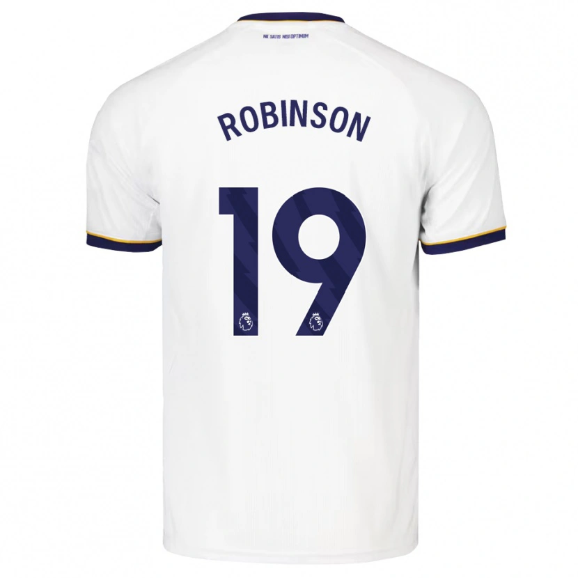 Danxen Heren Katie Robinson #19 Middernachtblauw Wit Geel Uitshirt Uittenue 2026/27 T-Shirt België