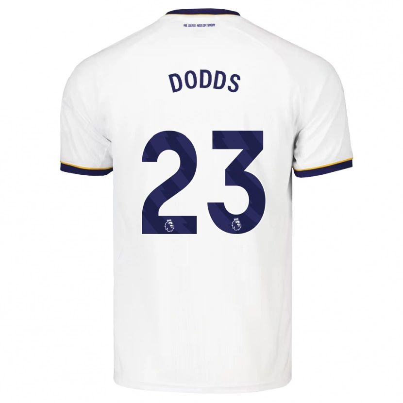 Danxen Heren John Dodds #23 Middernachtblauw Wit Geel Uitshirt Uittenue 2026/27 T-Shirt België
