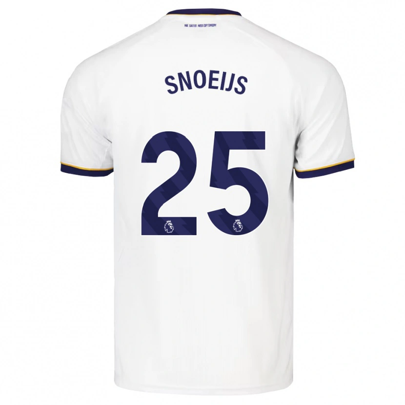 Danxen Heren Katja Snoeijs #25 Middernachtblauw Wit Geel Uitshirt Uittenue 2026/27 T-Shirt België