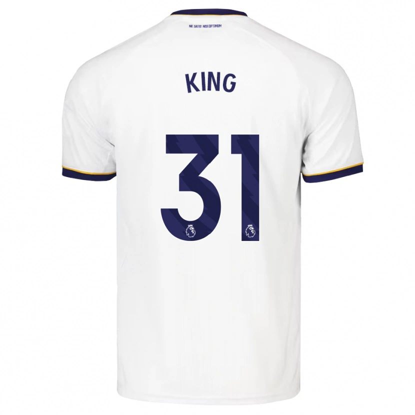 Danxen Heren Tom King #31 Middernachtblauw Wit Geel Uitshirt Uittenue 2026/27 T-Shirt België