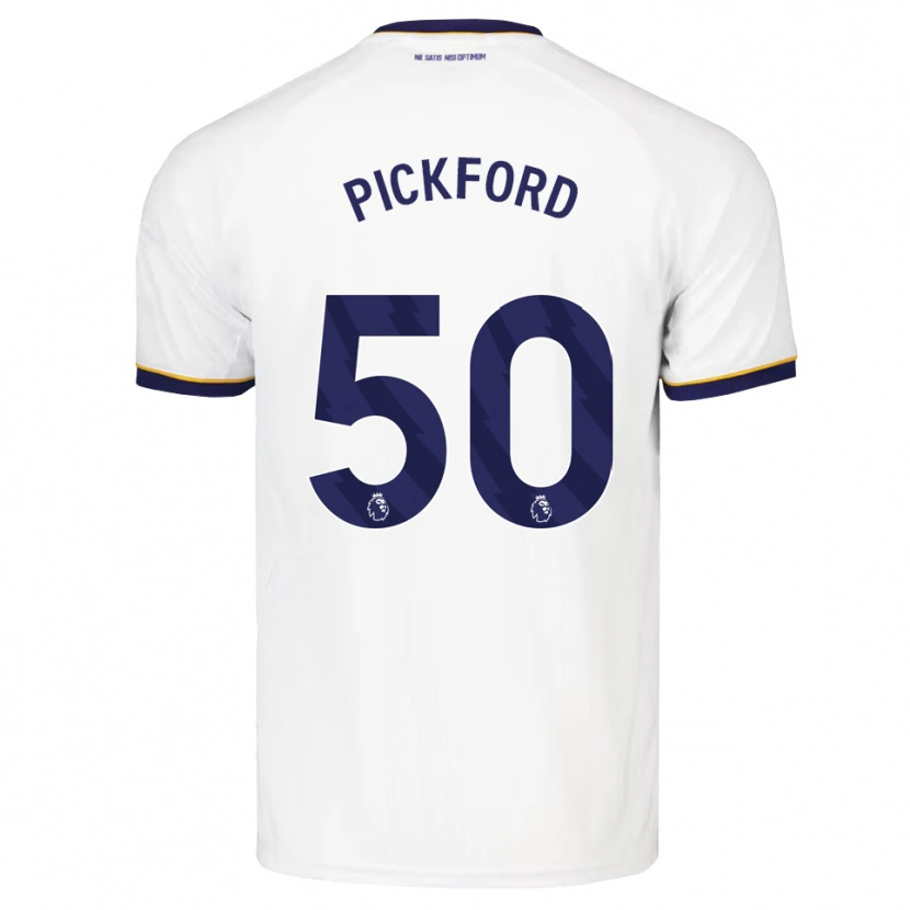 Danxen Heren George Pickford #50 Middernachtblauw Wit Geel Uitshirt Uittenue 2026/27 T-Shirt België
