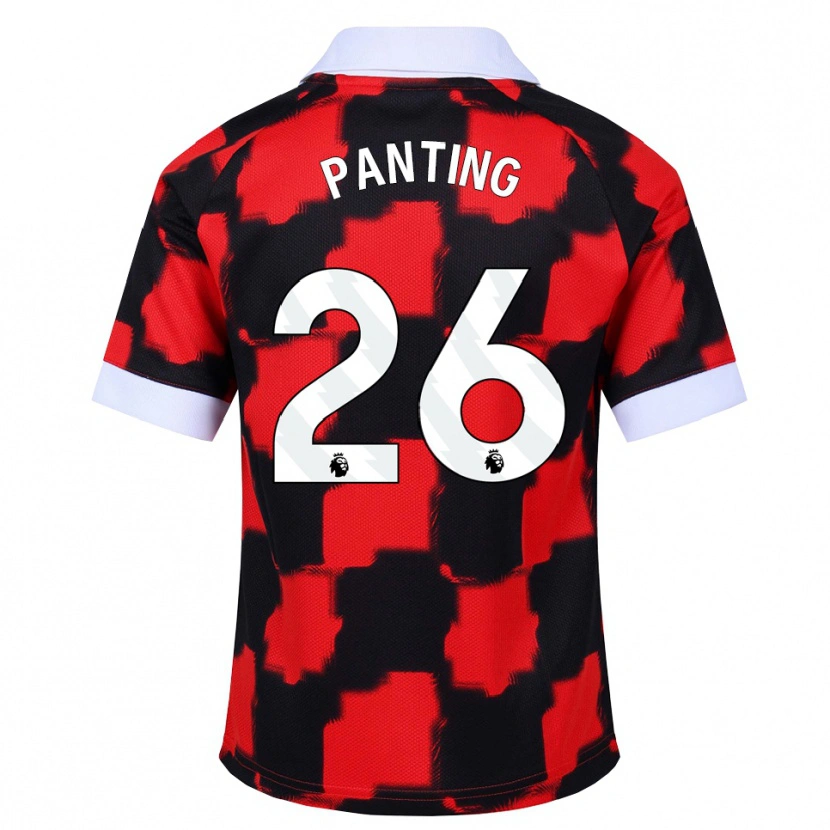 Danxen Heren Rachel Panting #26 Rood Wit Zwart Uitshirt Uittenue 2026/27 T-Shirt België