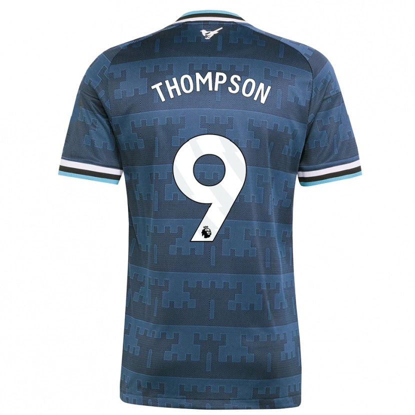 Danxen Heren Kyran Thompson #9 Geel Zwart Blauw Uitshirt Uittenue 2026/27 T-Shirt België
