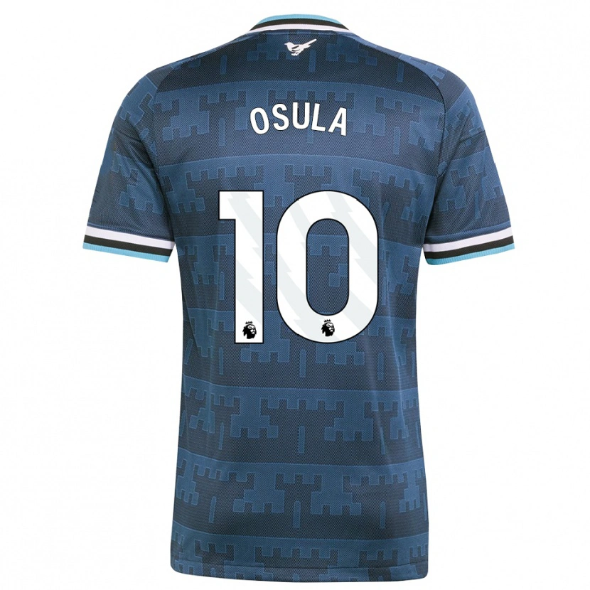 Danxen Heren William Osula #10 Geel Zwart Blauw Uitshirt Uittenue 2026/27 T-Shirt België