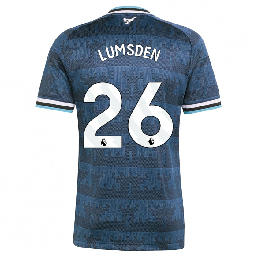 Danxen Heren Beth Lumsden #26 Geel Zwart Blauw Uitshirt Uittenue 2026/27 T-Shirt België
