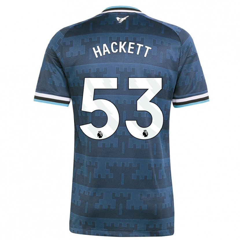 Danxen Heren Jordan Hackett #53 Geel Zwart Blauw Uitshirt Uittenue 2026/27 T-Shirt België