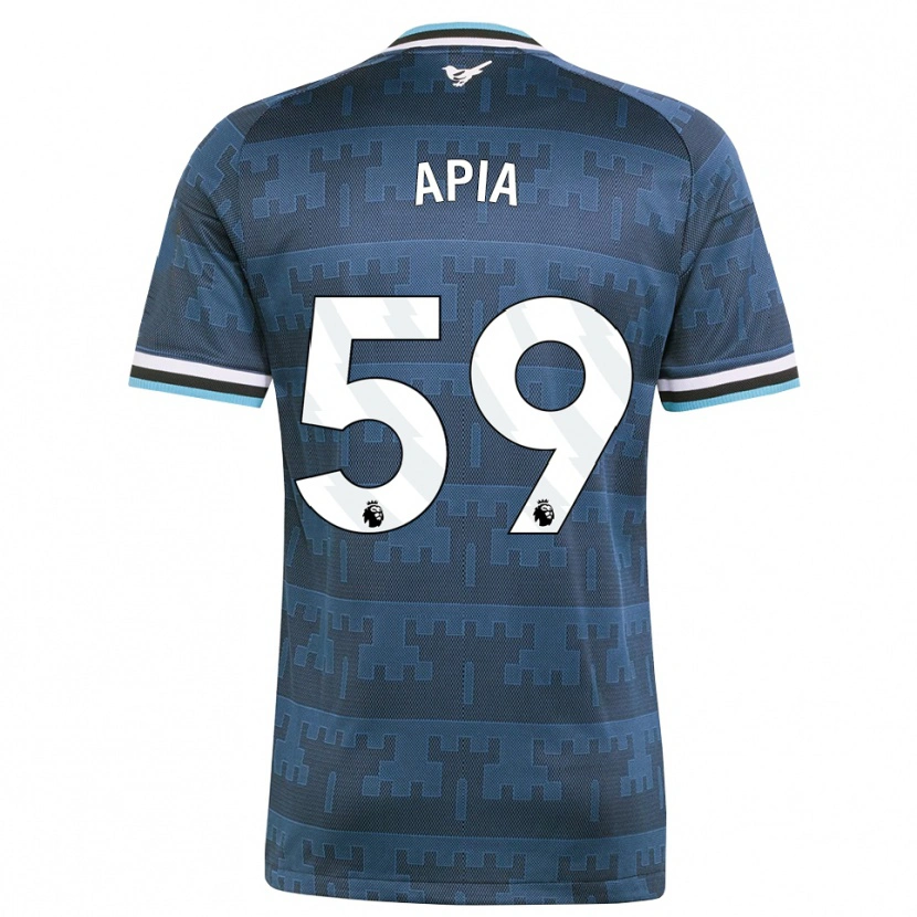 Danxen Heren Aaron Epia #59 Geel Zwart Blauw Uitshirt Uittenue 2026/27 T-Shirt België