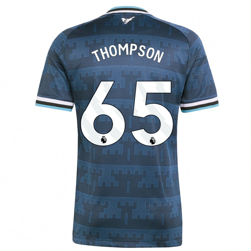 Danxen Heren Ciaran Thompson #65 Geel Zwart Blauw Uitshirt Uittenue 2026/27 T-Shirt België