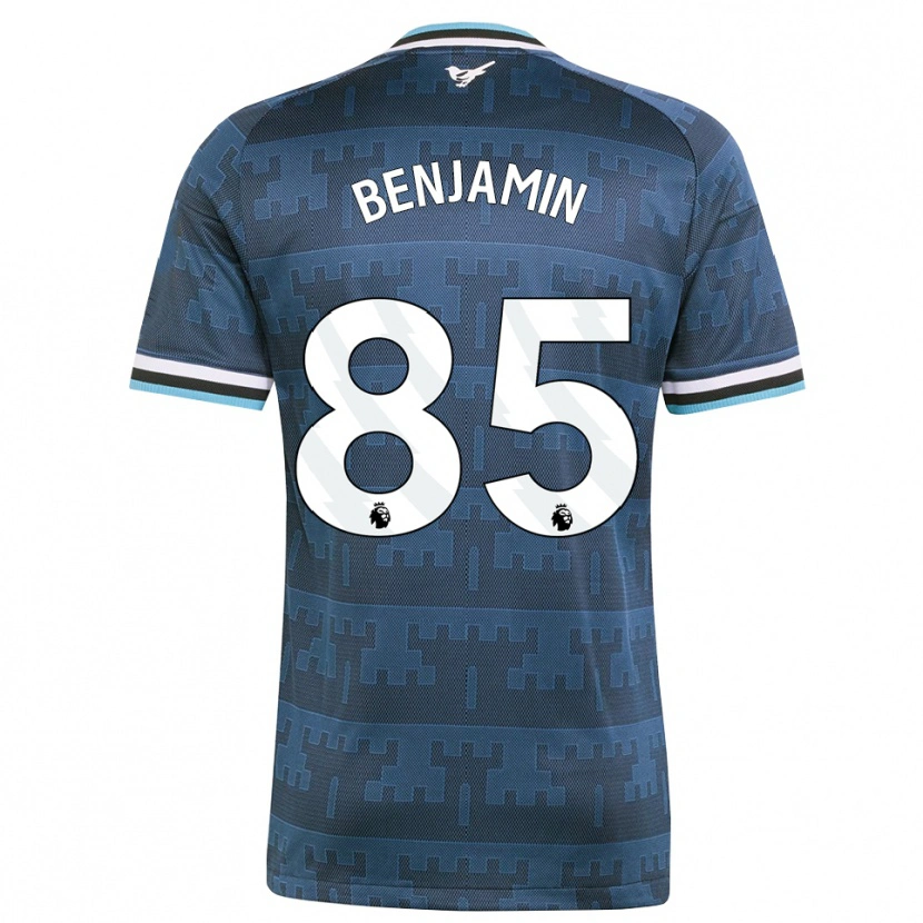 Danxen Heren Theo Benjamin #85 Geel Zwart Blauw Uitshirt Uittenue 2026/27 T-Shirt België