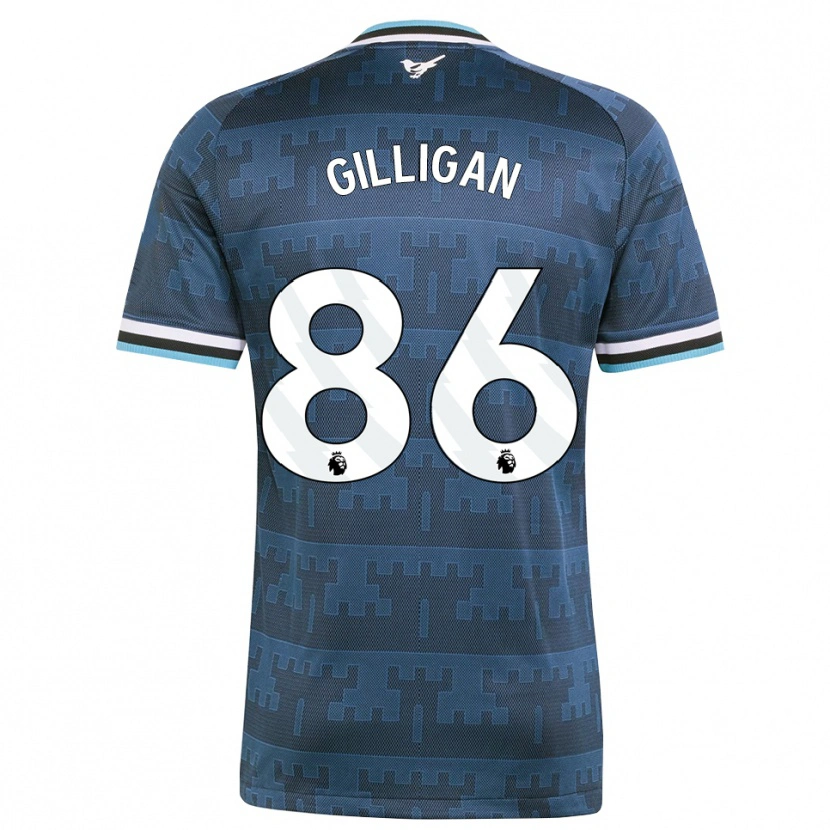 Danxen Heren Luke Gilligan #86 Geel Zwart Blauw Uitshirt Uittenue 2026/27 T-Shirt België