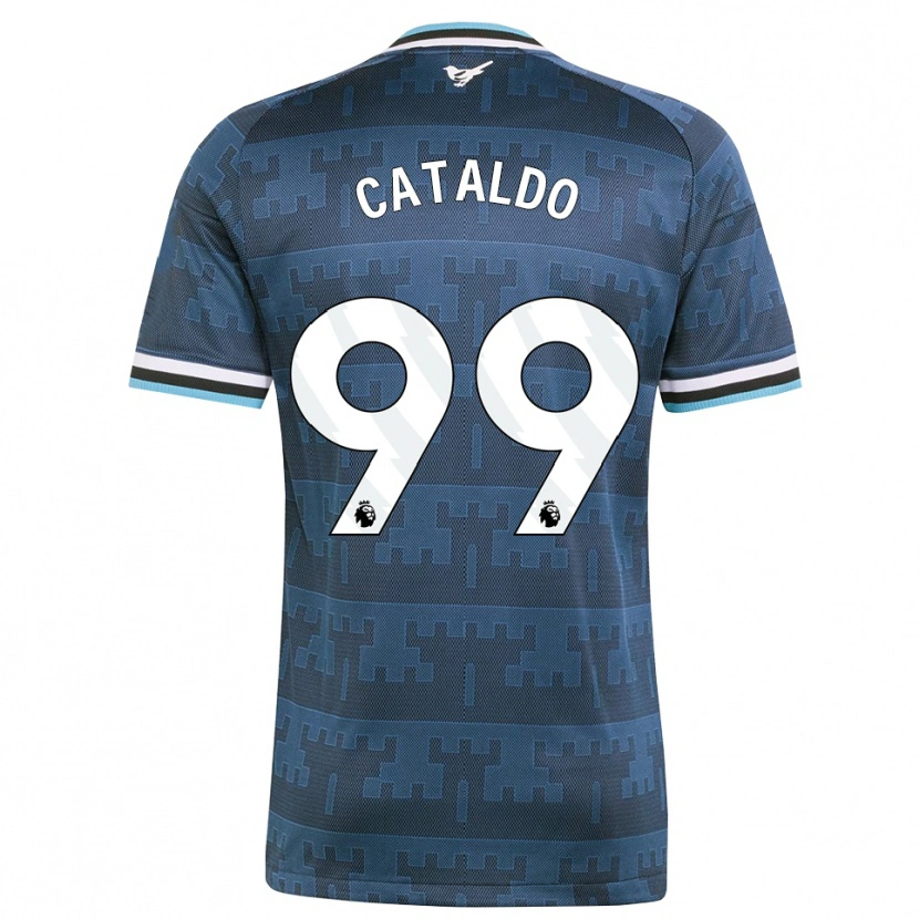 Danxen Heren Lia Cataldo #99 Geel Zwart Blauw Uitshirt Uittenue 2026/27 T-Shirt België