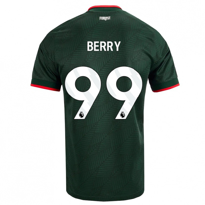 Danxen Heren Adam Berry #99 Donkergroen Rood Uitshirt Uittenue 2026/27 T-Shirt België