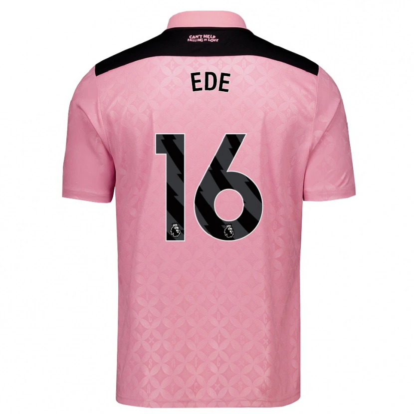 Danxen Heren Grace Ede #16 Lichtroze Zwart Uitshirt Uittenue 2026/27 T-Shirt België